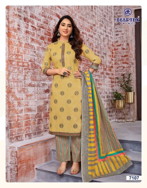 Deeptex Miss India 71 Casual Daily Wear Cotton Printed Dress Material  Collection